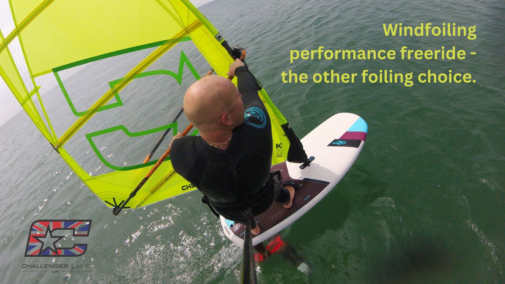 Windfoiling performance freeride – the other foiling choice.