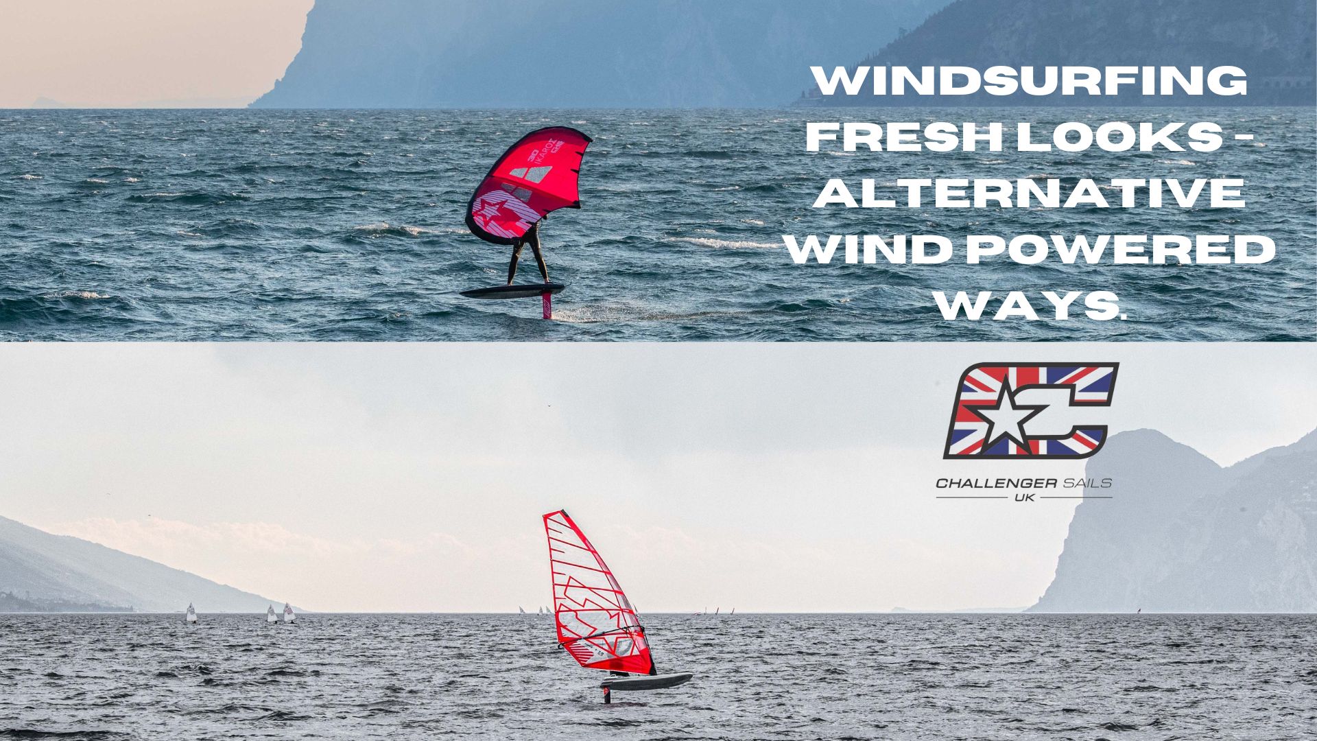 Windsurfing fresh looks – alternative wind powered ways.